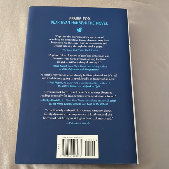 Perfect condition Dear Evan Hansen book bought in NYC - Picture 2 of 4